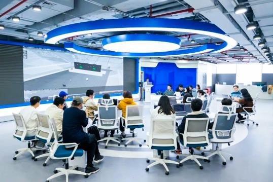 蓝普视讯大屏助力中传虚拟影像创作活动