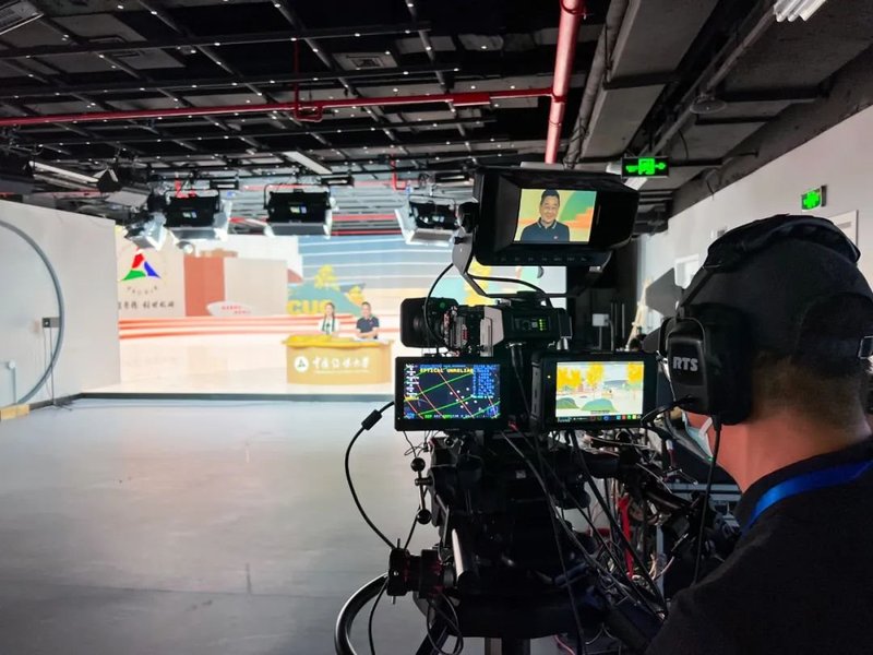 蓝普视讯大屏助力中传虚拟影像创作活动