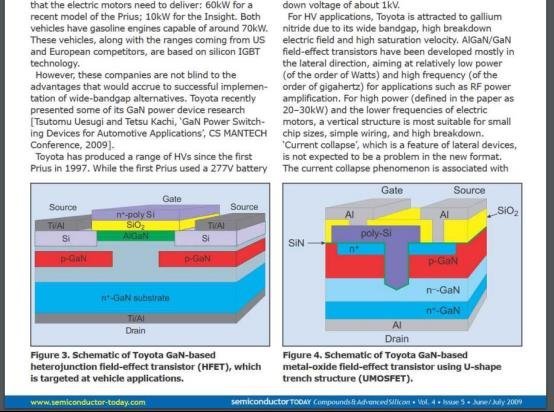 丰田也加入！GaN或将闯出一片新领域
