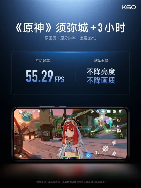 TCL华星供2K AMOLED屏！Redmi K60系列正式发布