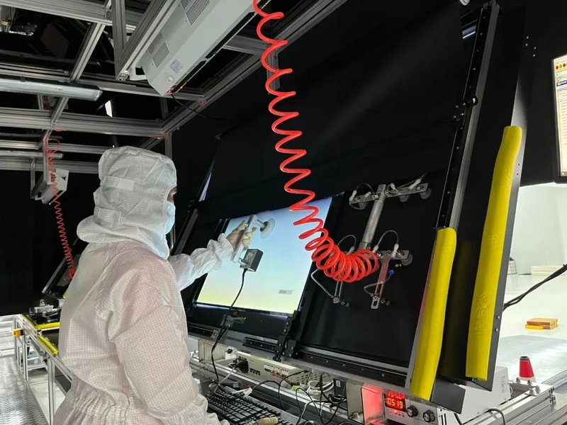 印度华星TV Open Cell达成100K生产