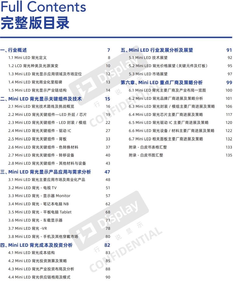 三年10%渗透率？《2021Mini LED背光发展白皮书》精简版下载