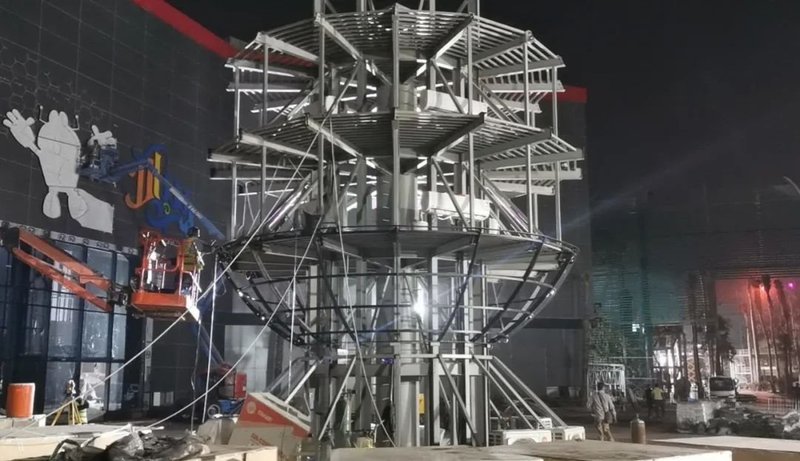 沙特狂欢季丨超高难度球形屏，我们破行业记录了