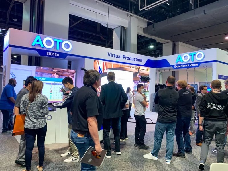 奥拓XR虚拟拍摄解决方案亮相美国NAB展会，与微软再联动！