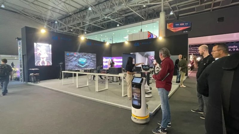 华丽登场 | 蓝普视讯LED显示屏亮相欧洲ISE展