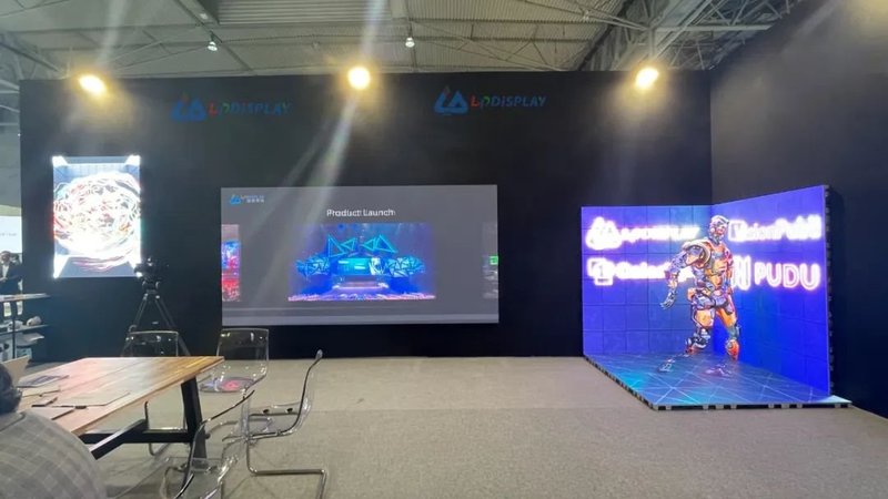 华丽登场 | 蓝普视讯LED显示屏亮相欧洲ISE展