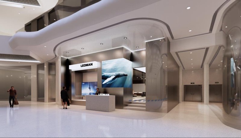 LEDMAN雷曼巨幕全球首店 深圳电视台《第一现场》采访报导