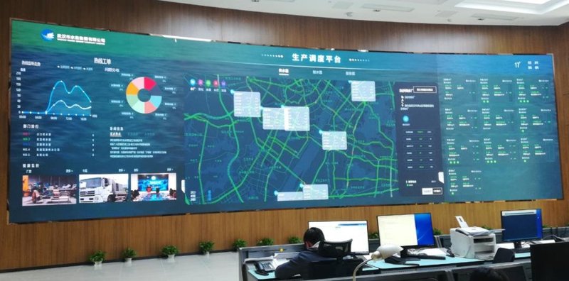 UpanelSII小间距高清大屏，城市数字化治理好帮手！