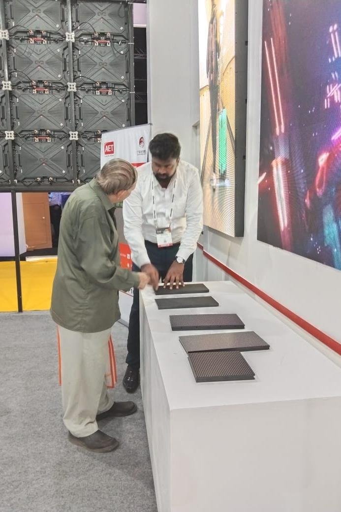 AET重磅亮相Infocomm India 2022展