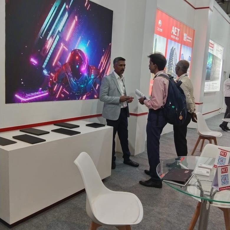 AET重磅亮相Infocomm India 2022展