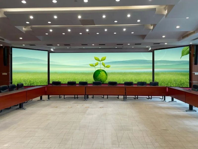 雷曼COB超高清大屏助力浙能集团数字化转型