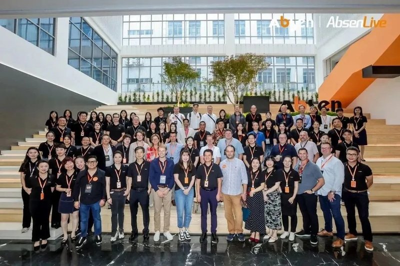 五大洲海外伙伴齐聚现场，艾比森2023秋季发布会成功举办