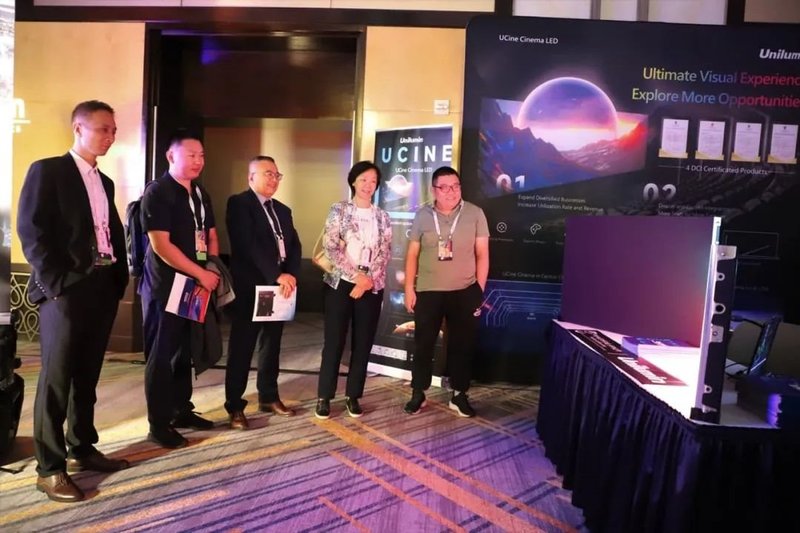 携手中国电影科学技术研究所，洲明UCINE亮相美国SMPTE 2023峰会丨林洺锋董事长出席活动