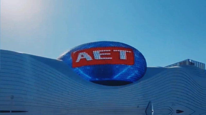 在世界级“火炉”点亮“AET巨蛋”！科威特这个LED球形屏独具魅力→