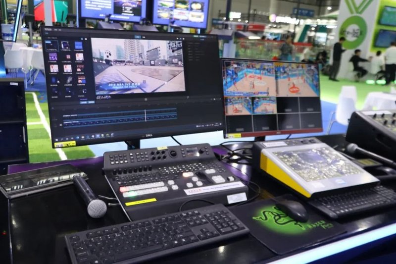 国家体育总局副局长张家胜等多位领导莅临洲明展位指导丨洲明光显亮相“这”两场盛会