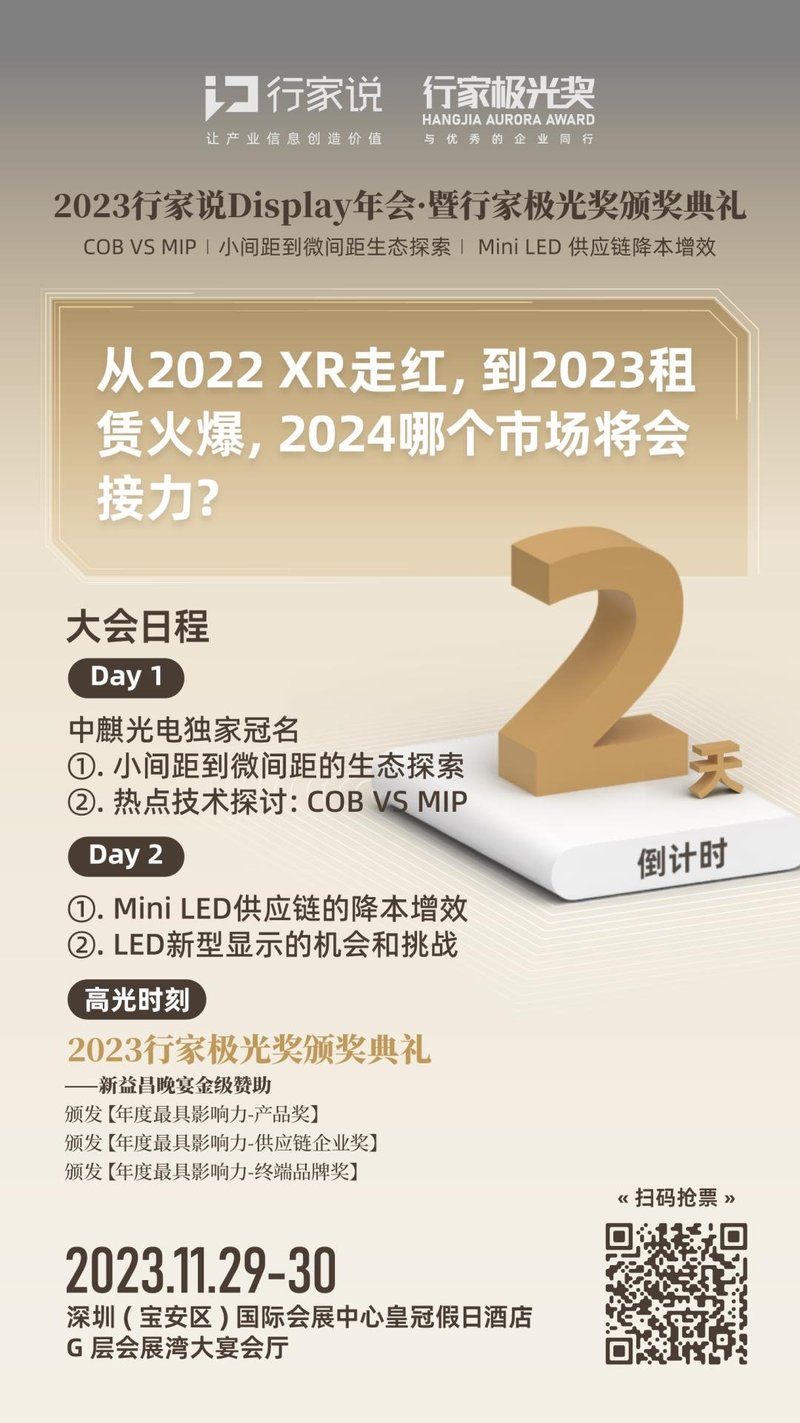 行家说显示年会高能预告 | 近40位嘉宾阵容揭晓！