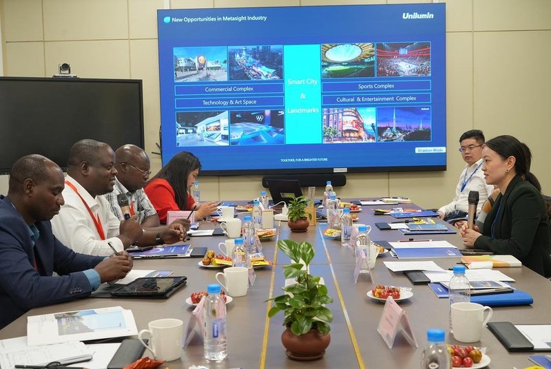 尼日利亚、埃塞俄比亚等七国能源部、经贸部领导莅临洲明参观指导