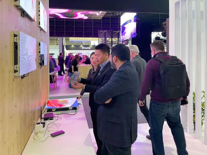 蓝普视讯闪耀亮相ISE 2023，更多精彩等你来