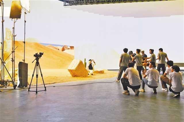 XR虚拟拍摄“点燃”《长空之王》