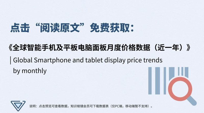 群智研究｜2023年5月Mobile&Tablet面板价格风向标