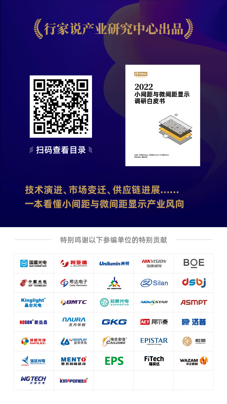 2022年报分析：LED显示产值承压下滑，细分板块表现亮眼