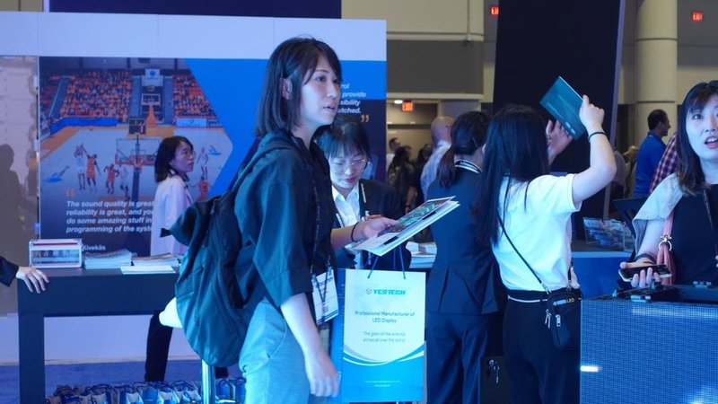 美国InfoComm 2023精彩不断！新亚胜这次带来了什么？