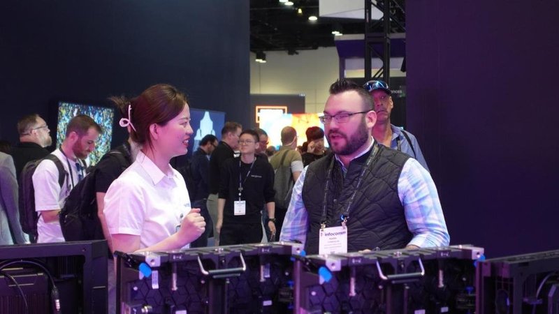 美国InfoComm 2023精彩不断！新亚胜这次带来了什么？