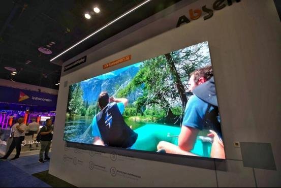 精彩直击！艾比森携创新成果亮相2023美国InfoComm展