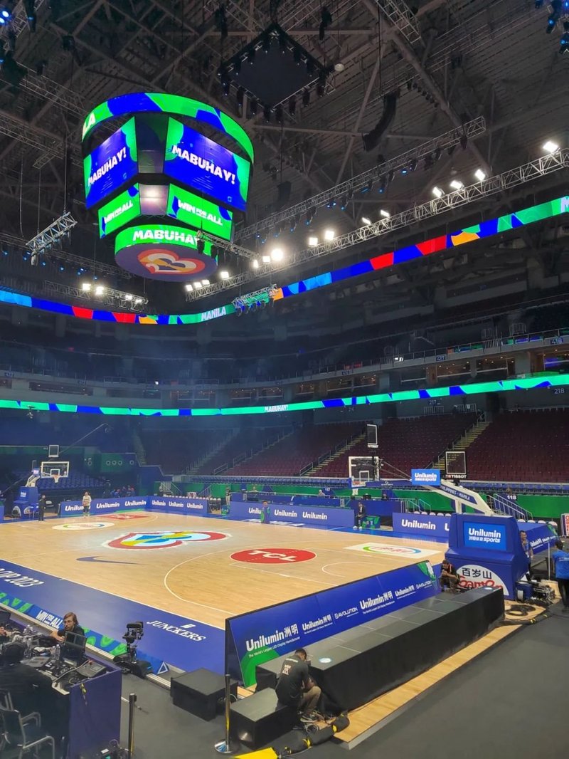 600㎡大屏打造FIBA世界杯场馆标杆！LED官方供应商洲明为赛事助威！