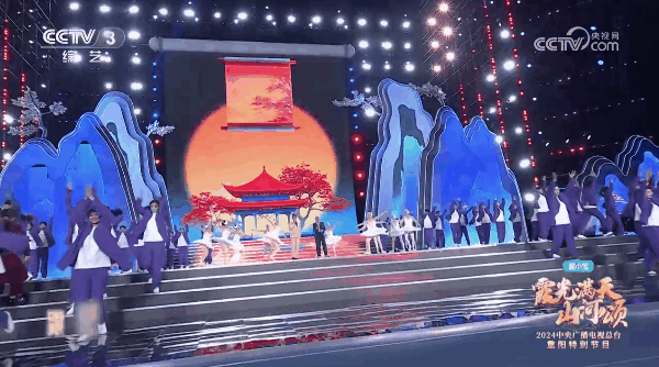 央视盛播 | 利亚德数虎图像助力《霞光满天山河颂》璀璨上演