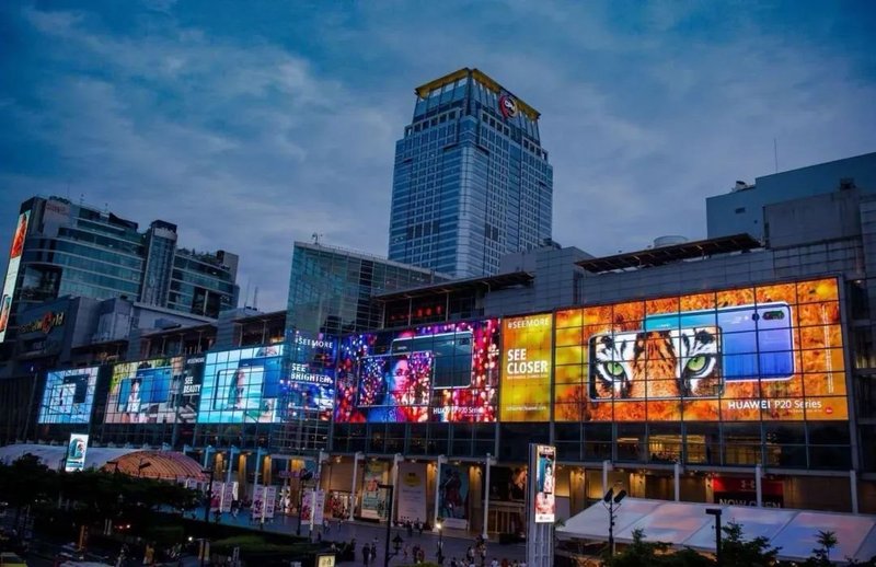 让世界绽放至真光彩！艾比森户外地标大屏案例集锦-国际篇