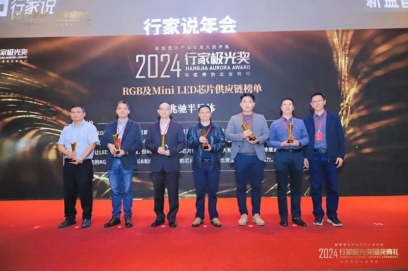 兆驰半导体：连续4年荣获行家极光奖！