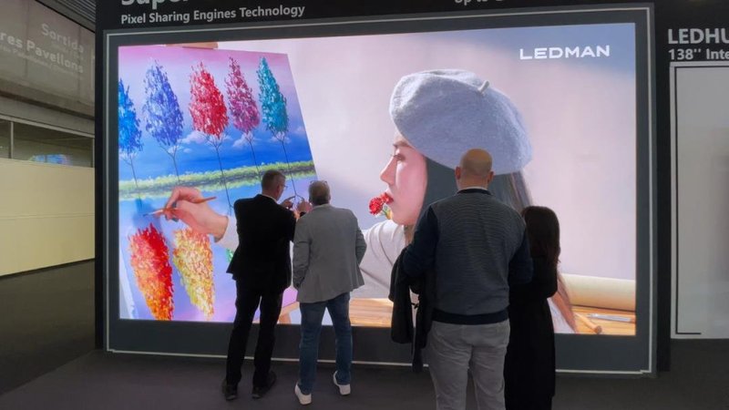 全系列 全场景 全覆盖 | 雷曼超高清显示产品阵容亮相ISE 2024