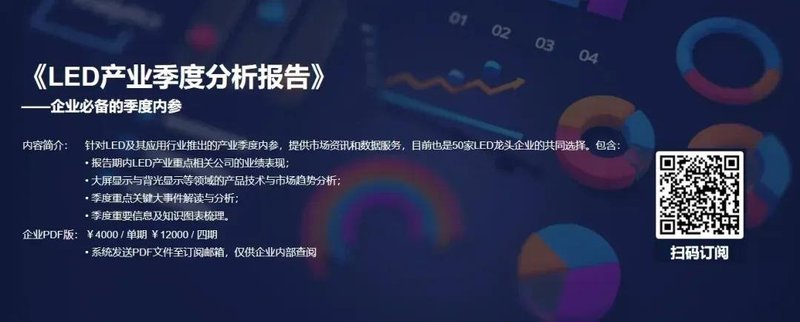 LED显示Q1大事件