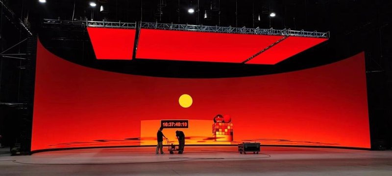 好莱坞级超大VP影棚落地北京，洲明VP解决方案再树业内标杆！