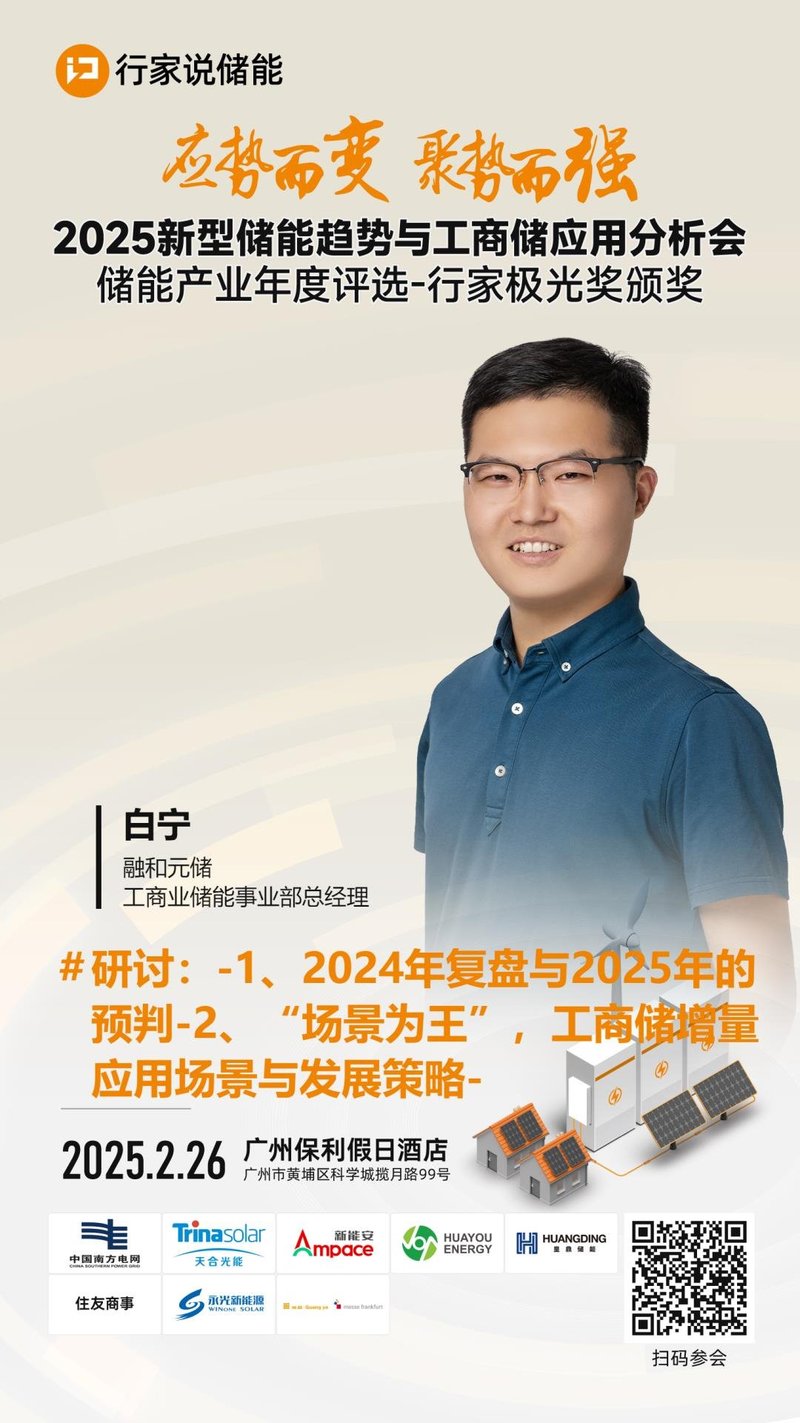 8位重要级嘉宾，掀起储能头脑风暴