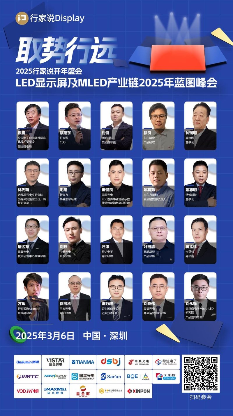 20位大咖、10大议题、2份专刊解读LED显示发展