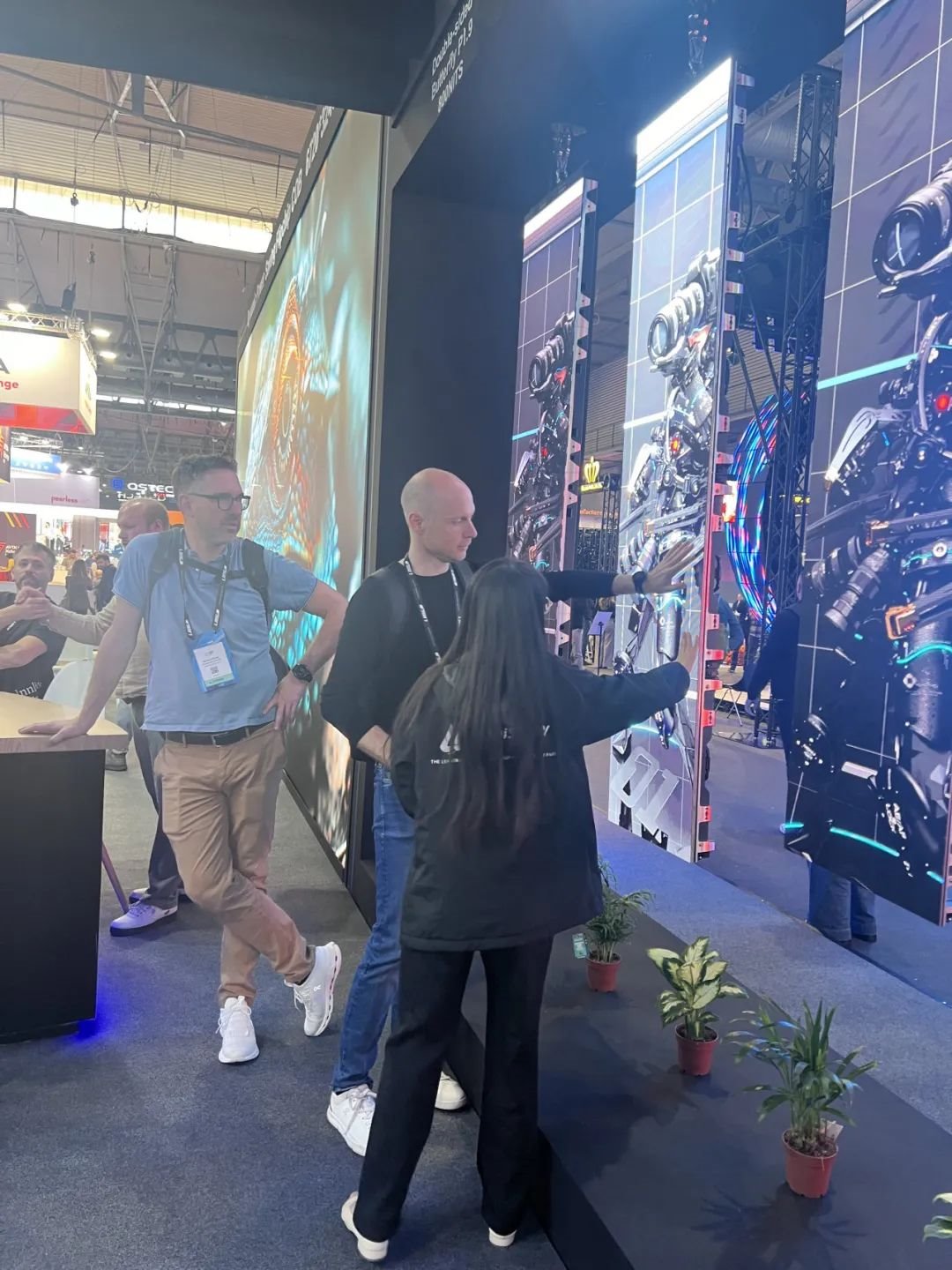 ISE2025| 蓝普视讯ISE开展首日，沉浸式体验，魅力无极限！