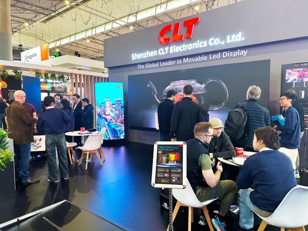 科伦特闪耀 ISE2025，全球首创 LED 移动显示新品震撼登场