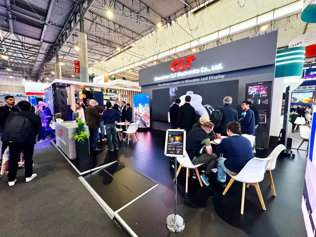 科伦特闪耀 ISE2025，全球首创 LED 移动显示新品震撼登场