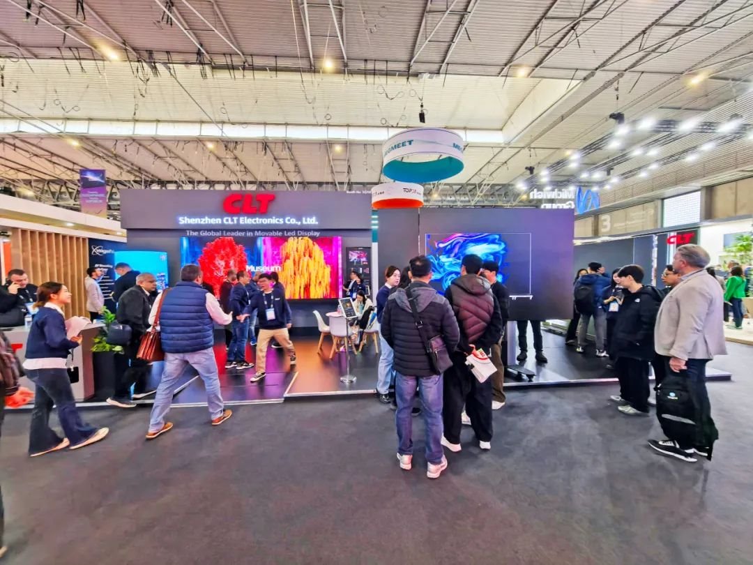 科伦特闪耀 ISE2025，全球首创 LED 移动显示新品震撼登场
