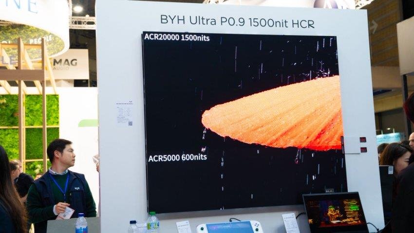 ISE 2025：京东方MLED重要突破