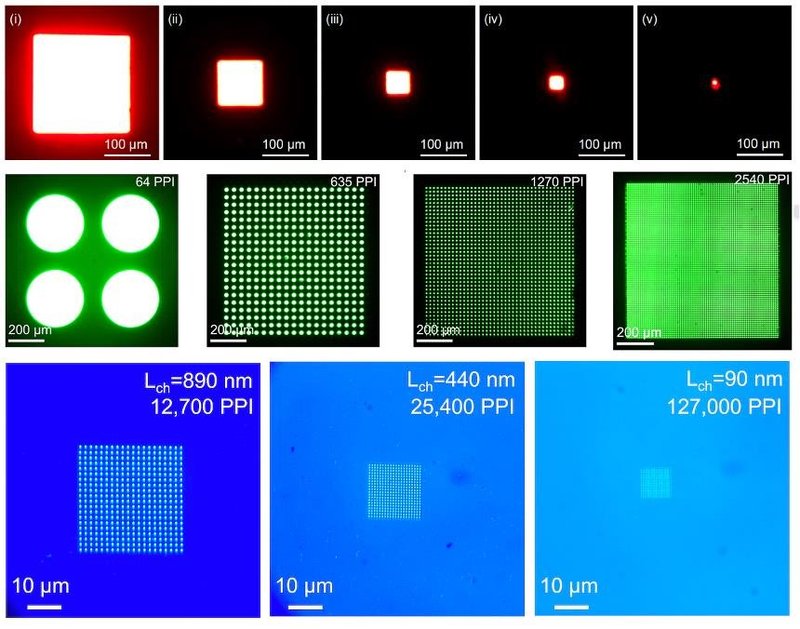 仅90纳米，最小LED像素公开