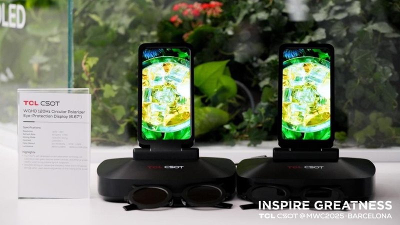 TCL华星：Mini LED等技术新品亮相MWC2025