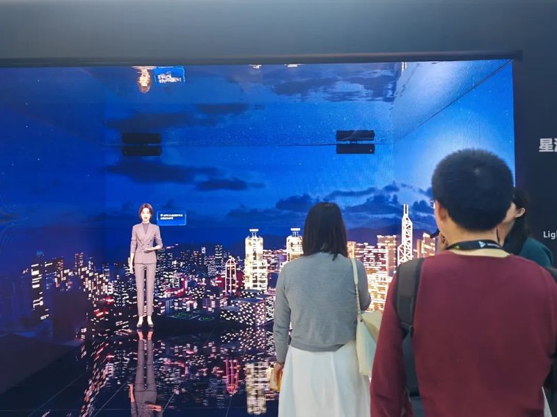 在北京InfoComm展，洲明科技打造“光显+AI”沉浸世界！