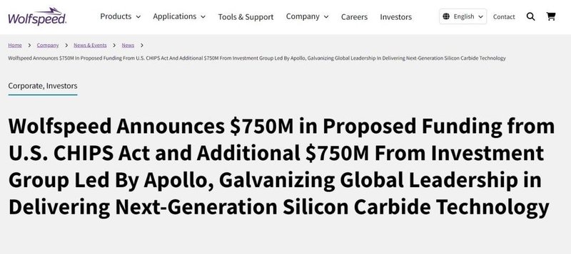 Wolfspeed美股盘后大跌60%？到底是怎么回事？