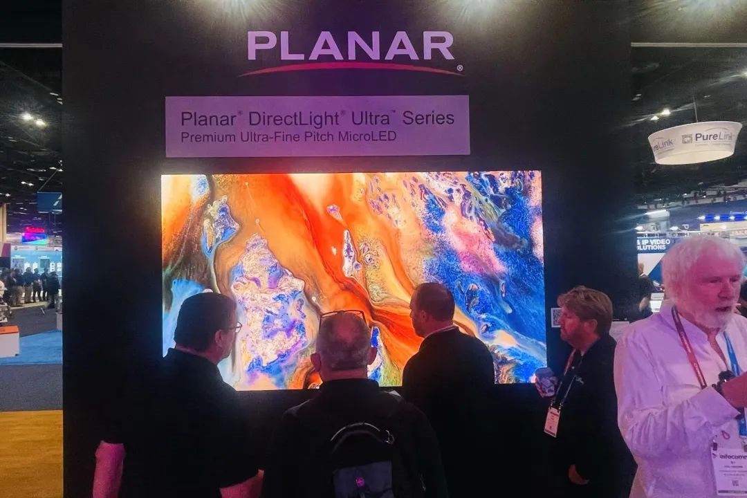 利亚德Planar震撼亮相美国InfoComm 2025,高端显示矩阵引领视听新纪元
