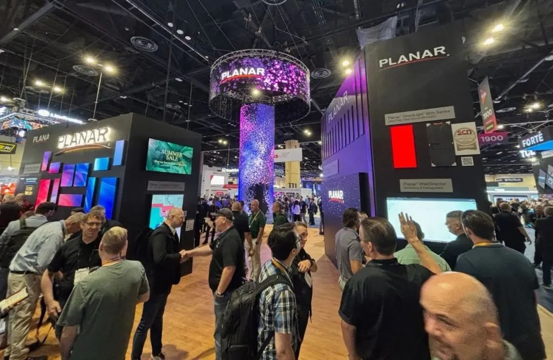 利亚德Planar震撼亮相美国InfoComm 2025,高端显示矩阵引领视听新纪元