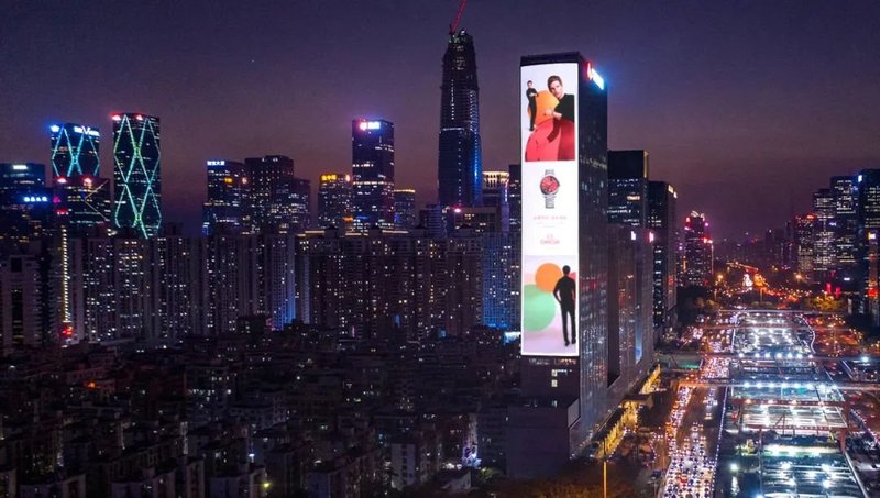 艾比森显示科技焕新城市视觉地标，宁波最大户外裸眼3D大屏震撼亮相