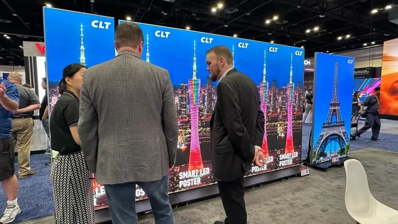 2025 InfoComm USA热力开场，CLT科伦特领航商显+专显双赛道
